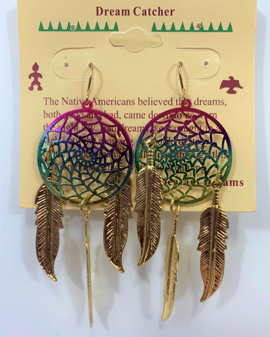Feather earrings by Nastasy.eu - Beautiful white dreamcatcher feather  earrings are SOLD. Other #dreamcatcherearrings you can buy in my ETSY shop  . 💚 link in bio 👆 #featherearrings #dreamcatcherearrings  #traumfängerohrringe #traumfänger #